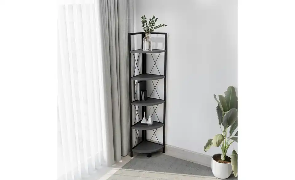 Eckregal Anthrazit 160 cm