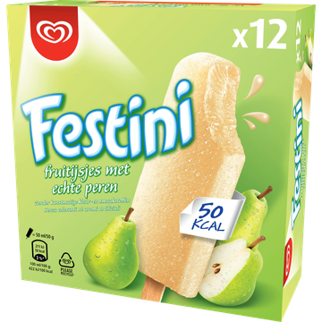 Ola IJs Festini Peer 12 stuks 12 x 50ml