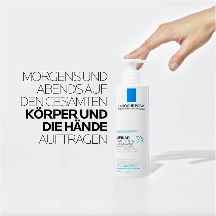 La Roche Posay Lipikar Lait Urea 5 + Lotion, 400 ml