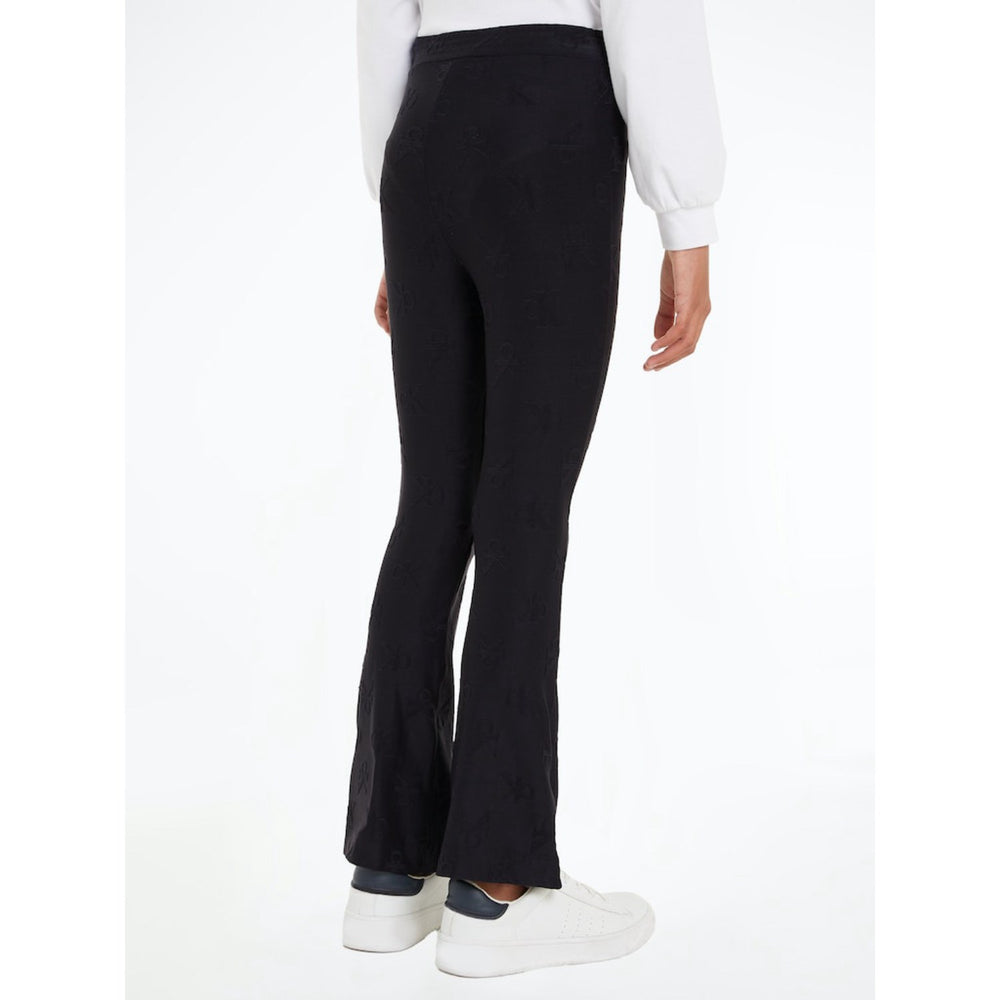 Køb Calvin Klein Ck Black Ck Jacquard Flare Pants