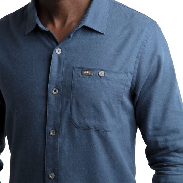 Ekren Solid LS Shirt Men herrekjorte