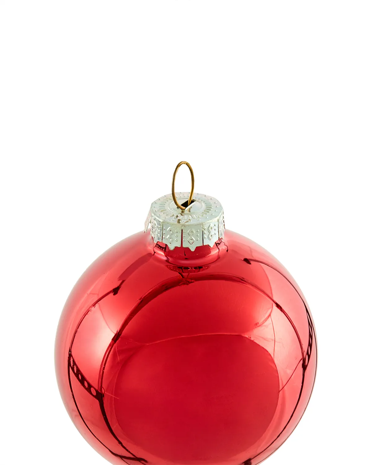Set van 50 kerstballen SPARKLE Glas Rood/goud