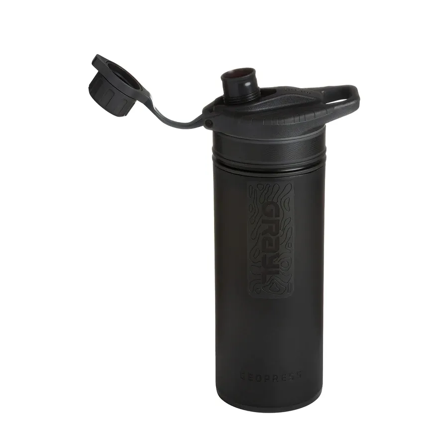 Grayl Geopress Purifier Bottle Covert Black
