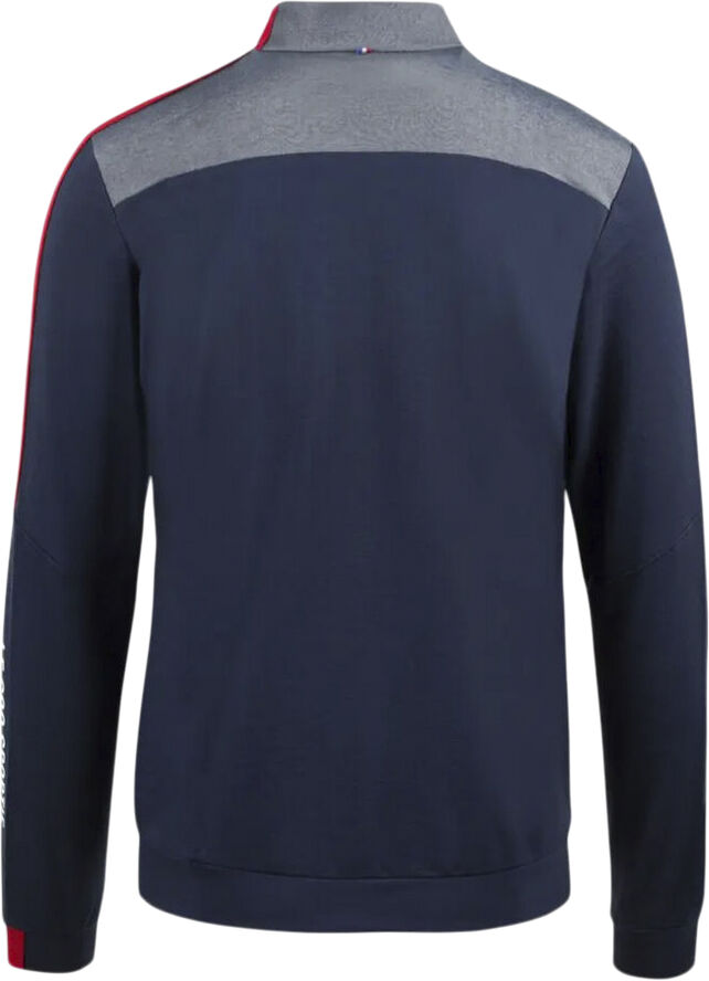 Le Coq Sportif Saison 1 FZ sweatshirt Blå