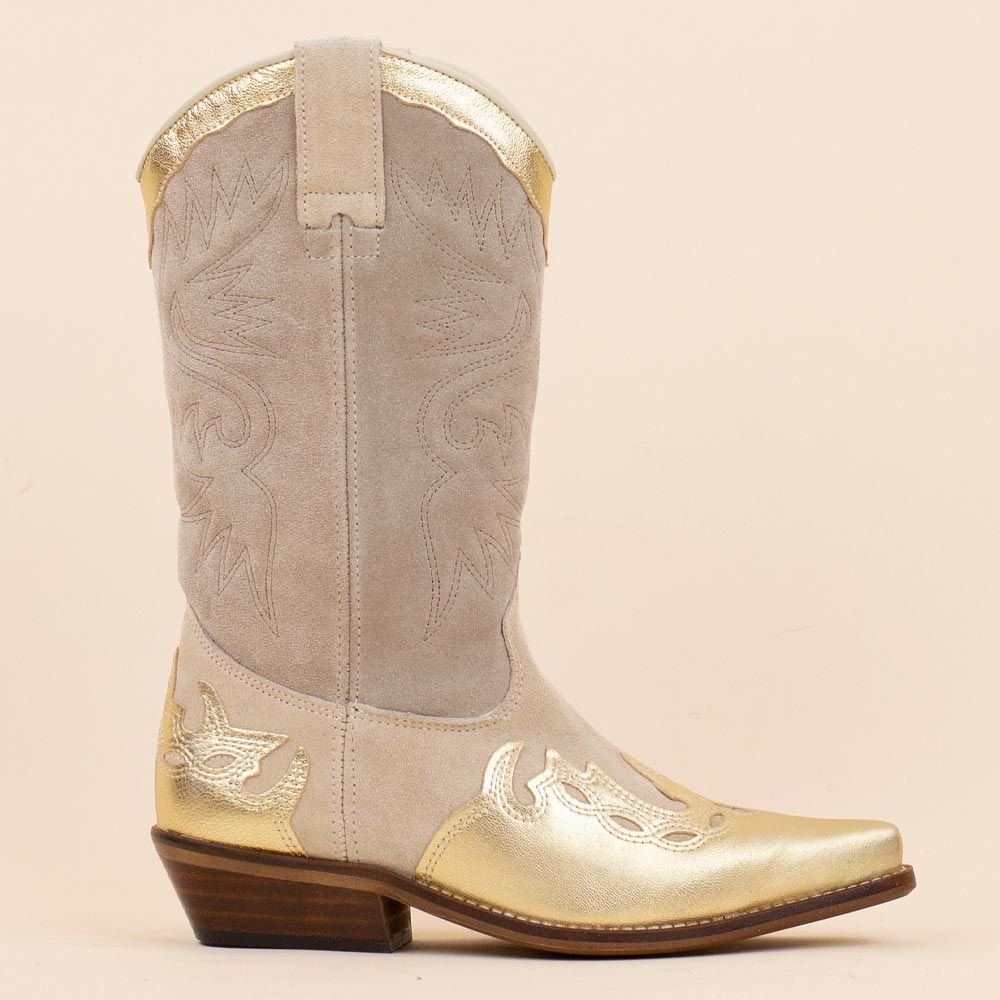 DWRS cowboylaarzen 1324 Sierra sand suede
