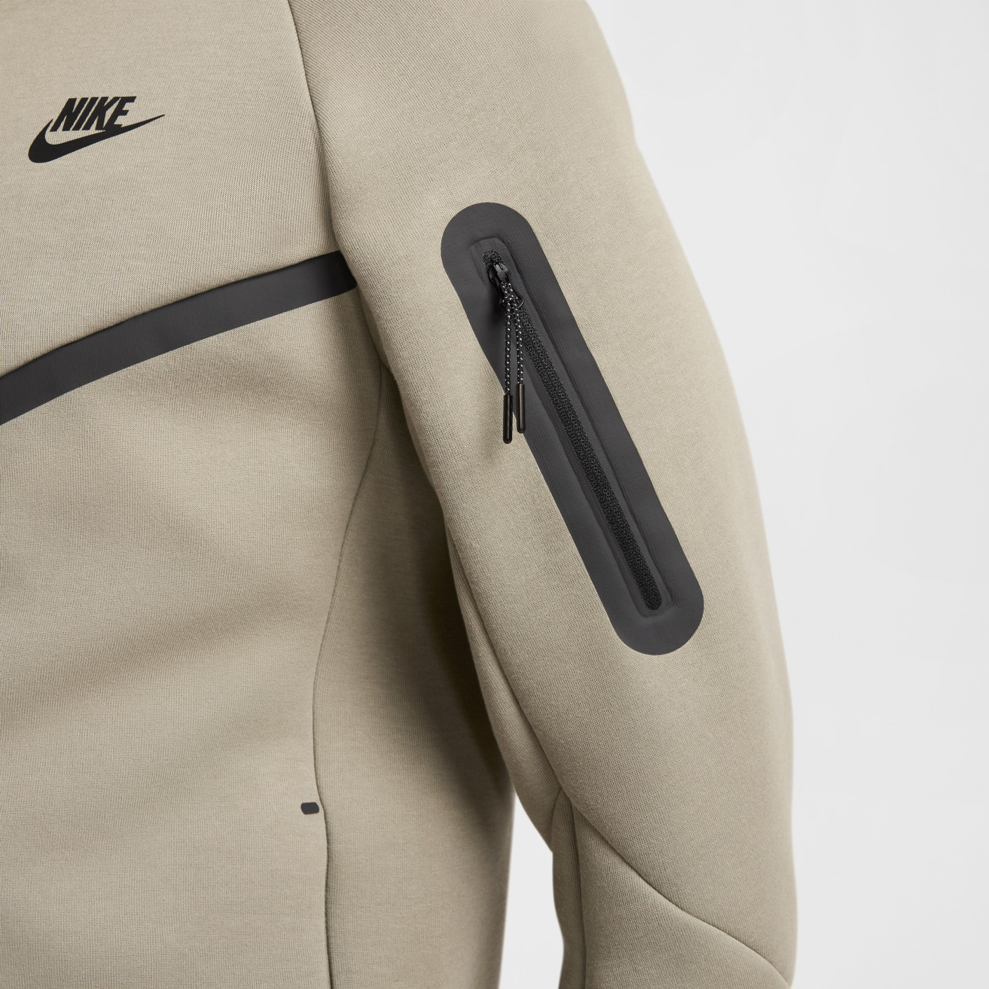 Nike Tech Fleece Sportswear Trainingspak Grijsgroen Zwart