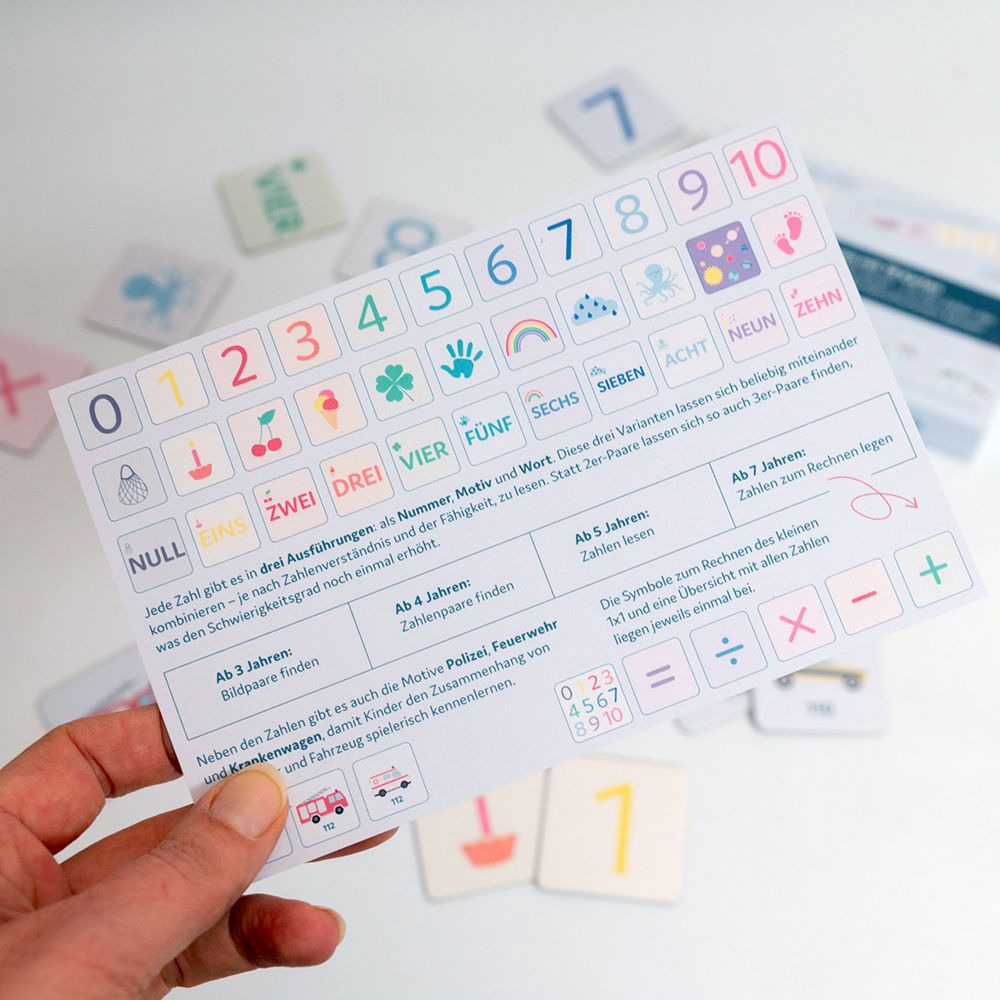littleplan® 4in1 Erste-Hilfe-Memospiel