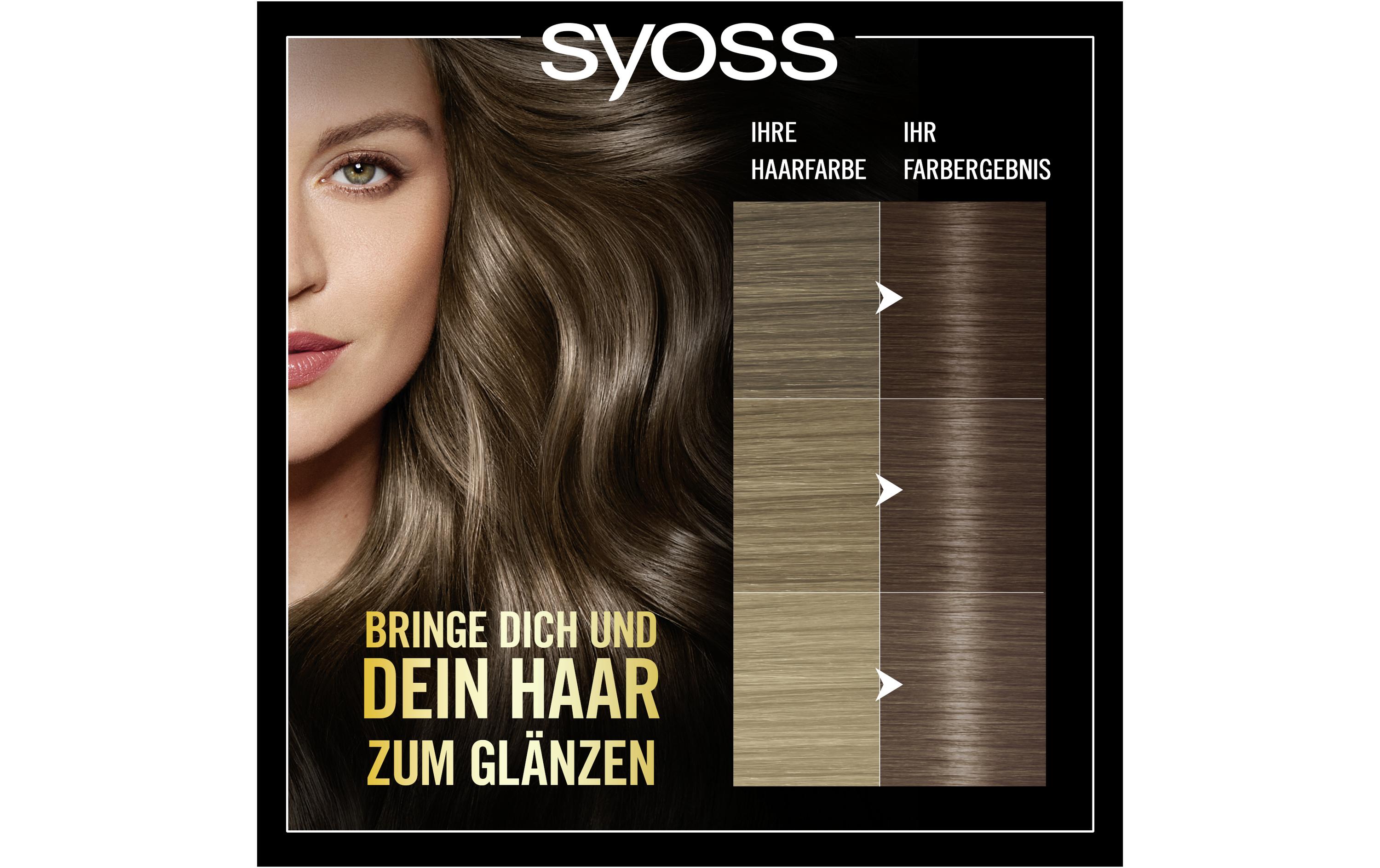 Haarcoloration Oleo Intense 6-54 Kühles DunkelblondDauerhafte Haarfarbe mit pflegenden Ölen