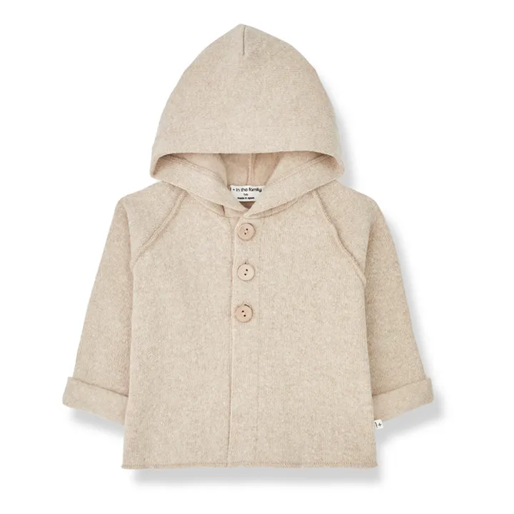 1+ in the family Veste Capuche Matière Recyclée Herve | Beige