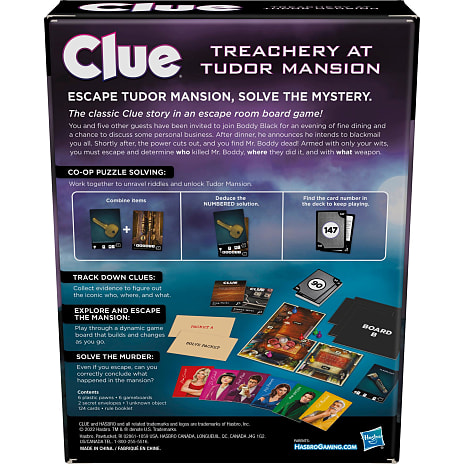 Cluedo Escape Forræderi i Herskabsvillaen