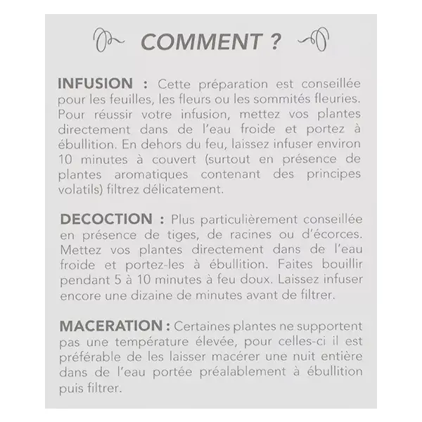 L'Herbôthicaire Tisane Bruyère Bio 60g