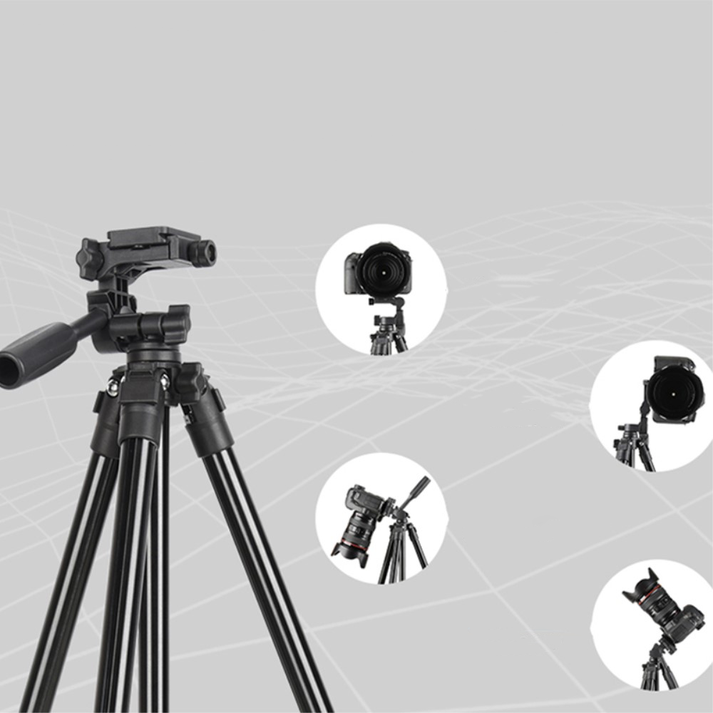 (170cm) Foto / Video Tripod Dreibein Stativ Halterung für DSLR Kamera / GoPro / Insta360   1/4
