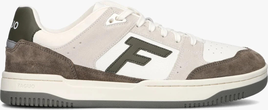 FAGUO witte faguo lage sneakers urban 1  baskets