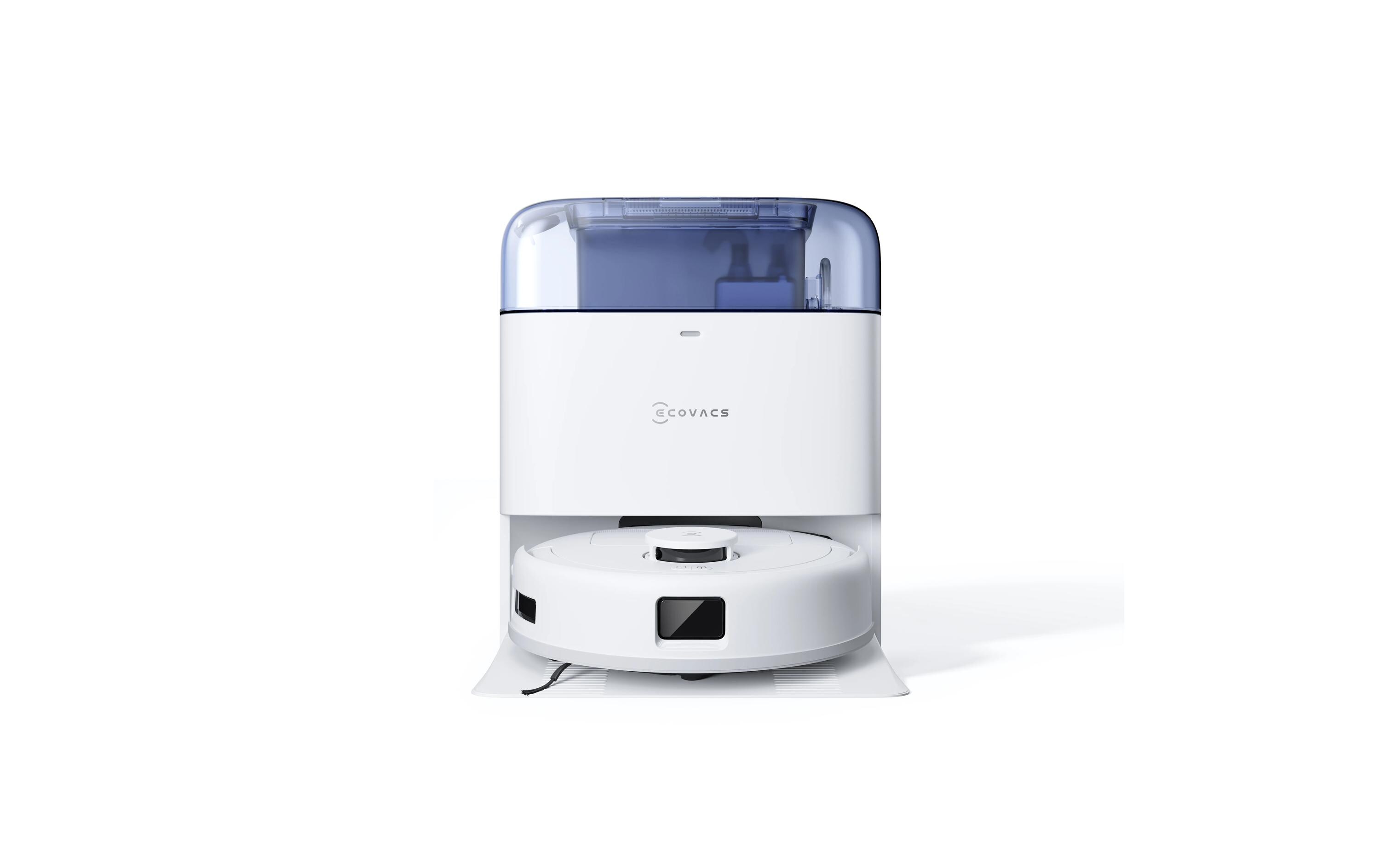Saug- und Wischroboter Deebot Mini Blau<br>Saugroboter mit Reinigungs- und Ladestation, intelligenter Navigation und langer Laufzeit
