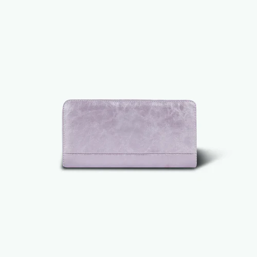 Portefeuille Large Capri lilas