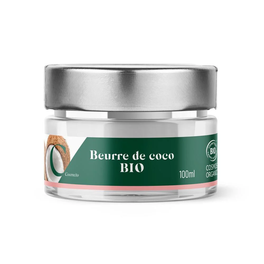 Beurre de coco bio, pot de 100 ml