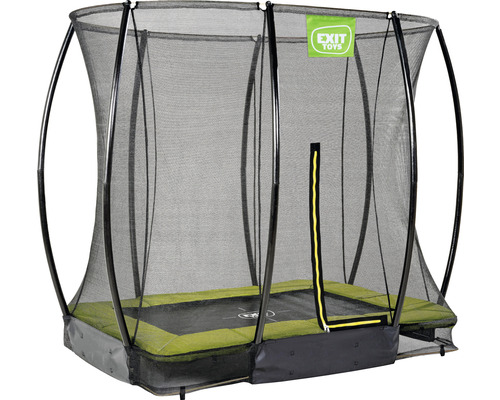 EXIT Silhouette In-Ground Trampoline 214 x 153 cm Groen