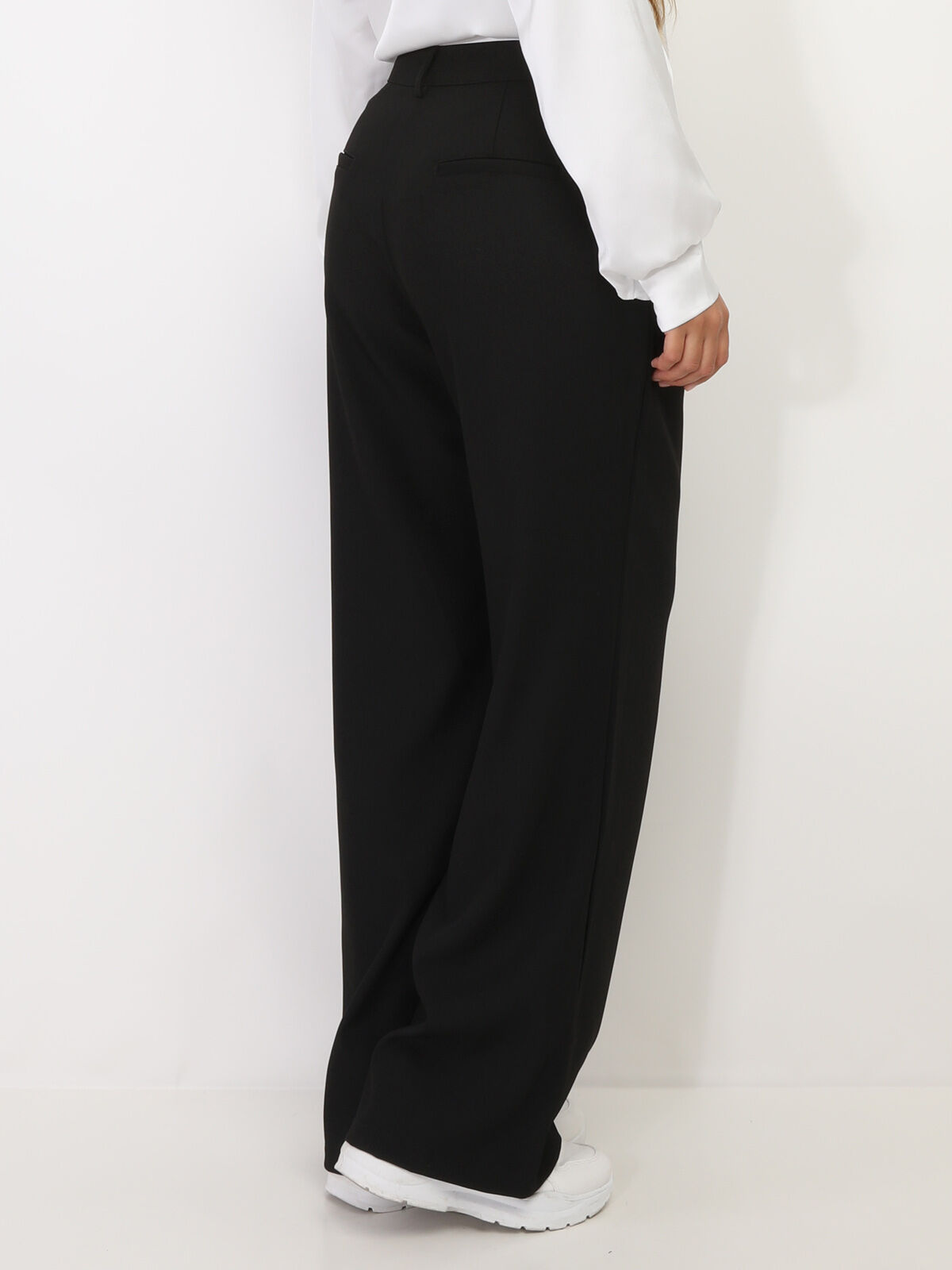 Pantalon de costume large- Noir
