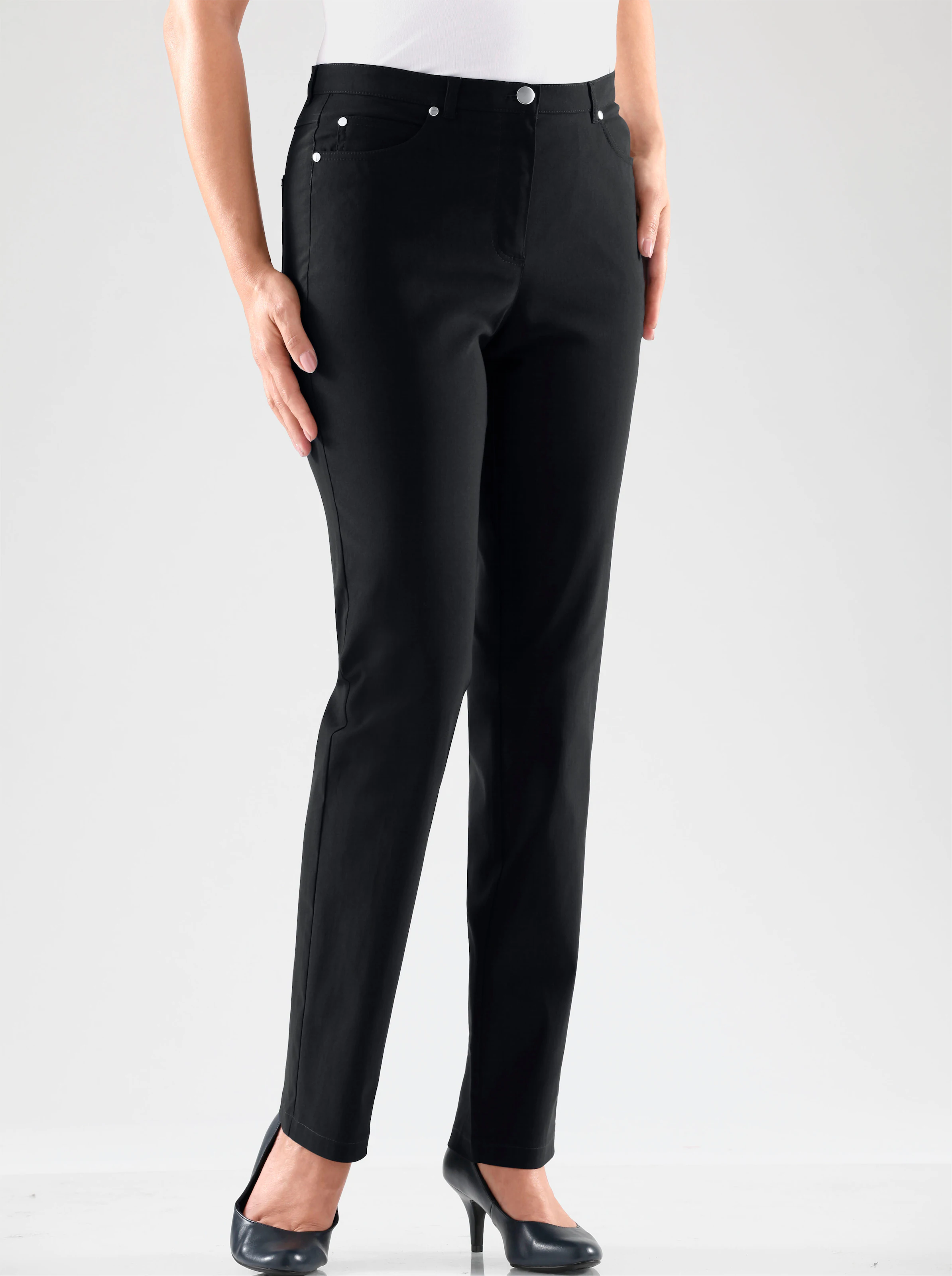 Stehmann Comfort line 5-Pocket-Hose in marine