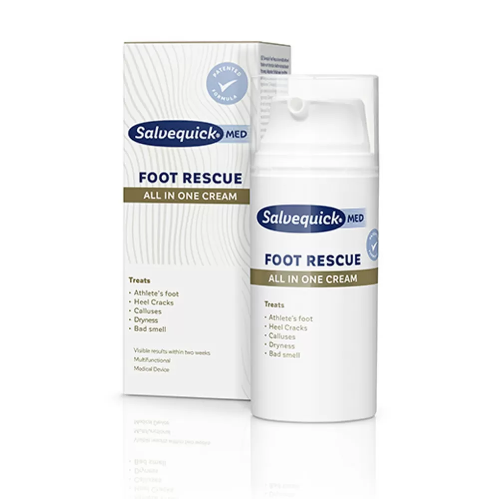 Salvequick Foot Rescue fodcreme - 100 ml