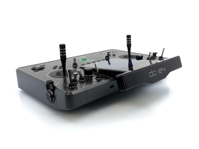 Jeti Fernsteuerung DC-24 II Carbon Line Grau Professioneller 2.4 GHz Duplex Pultsender