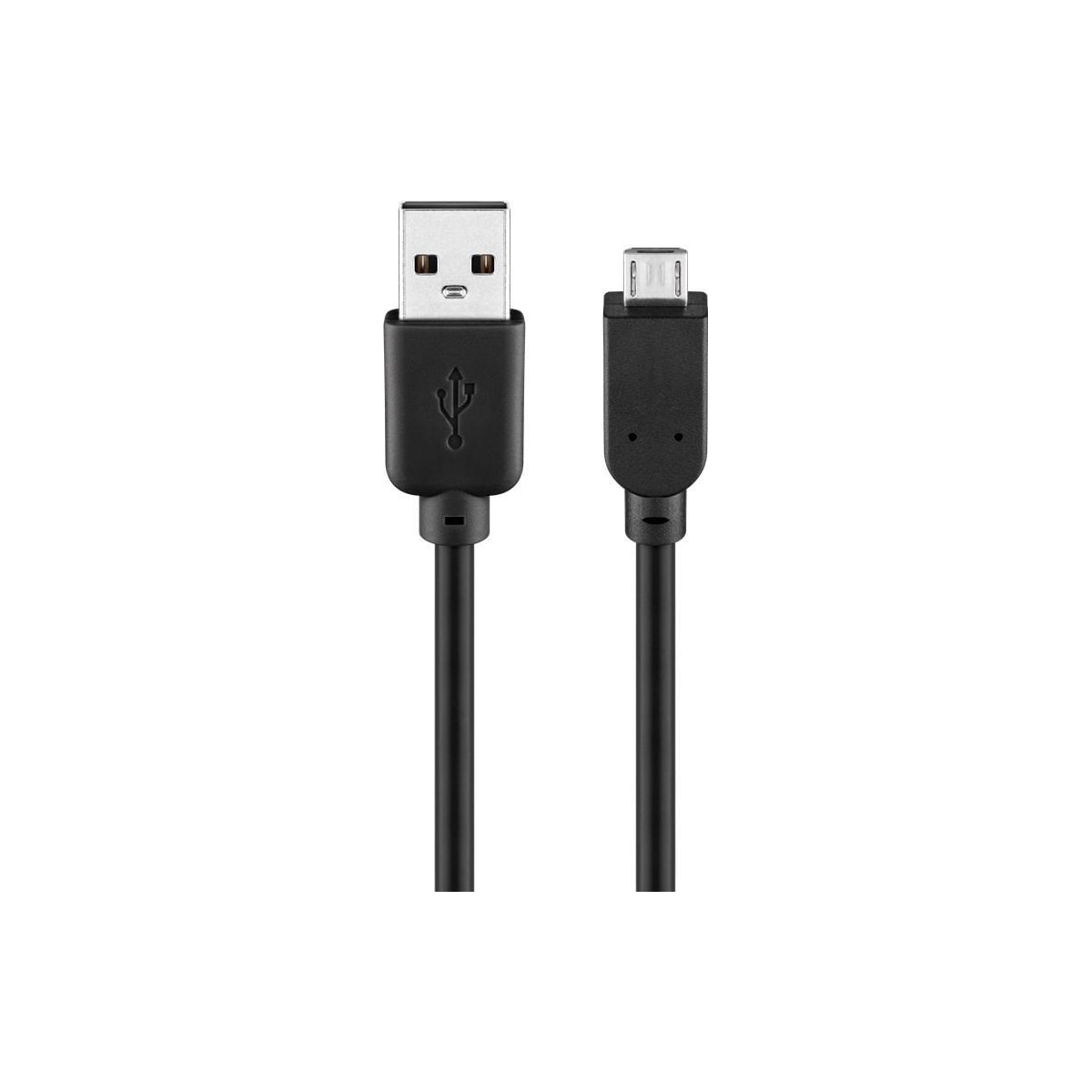 USB 2.0 Hi-Speed kabel, svart