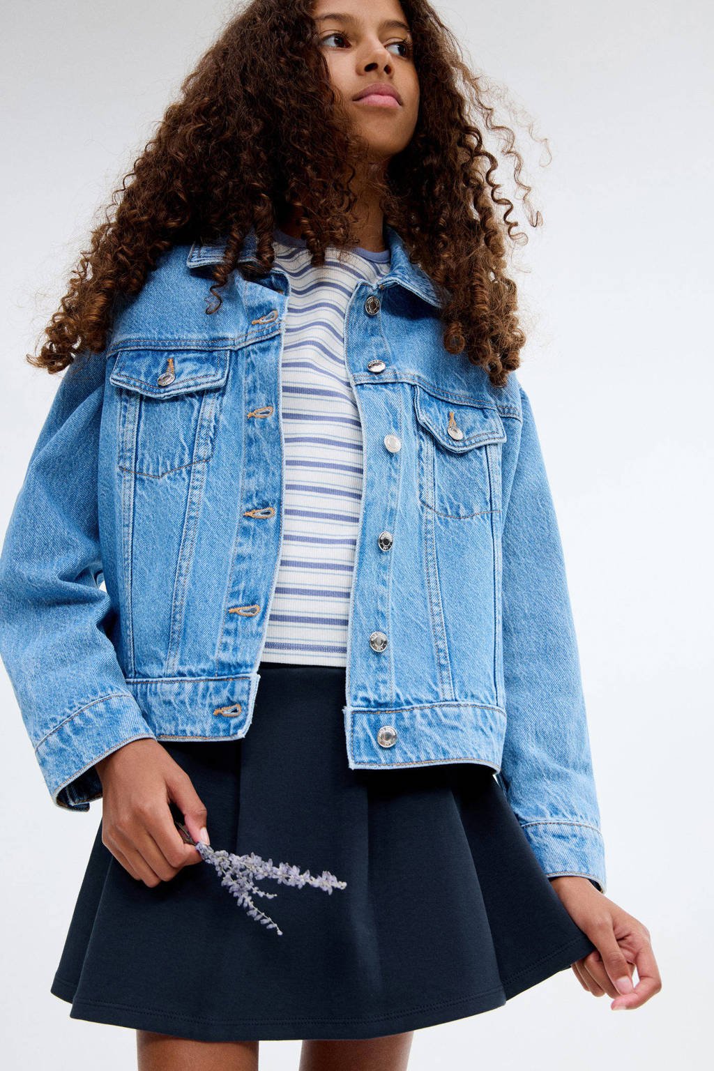 Mango Kids korte rok marine