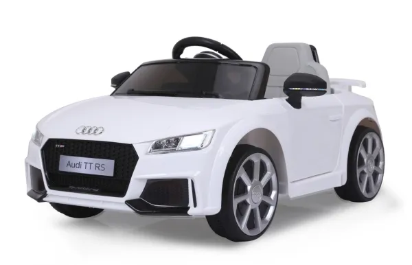 Jamara Audi TT RS, 3 År, 4 hjul, Hvid, Batterier påkrævet