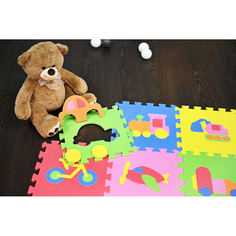 knorr toys® Puzzlematte Fahrzeuge 10 tlg.