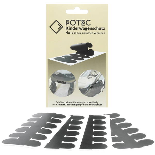 EK ServicegroupFotec Schutzfolien Set für Kinderwagen und Buggy