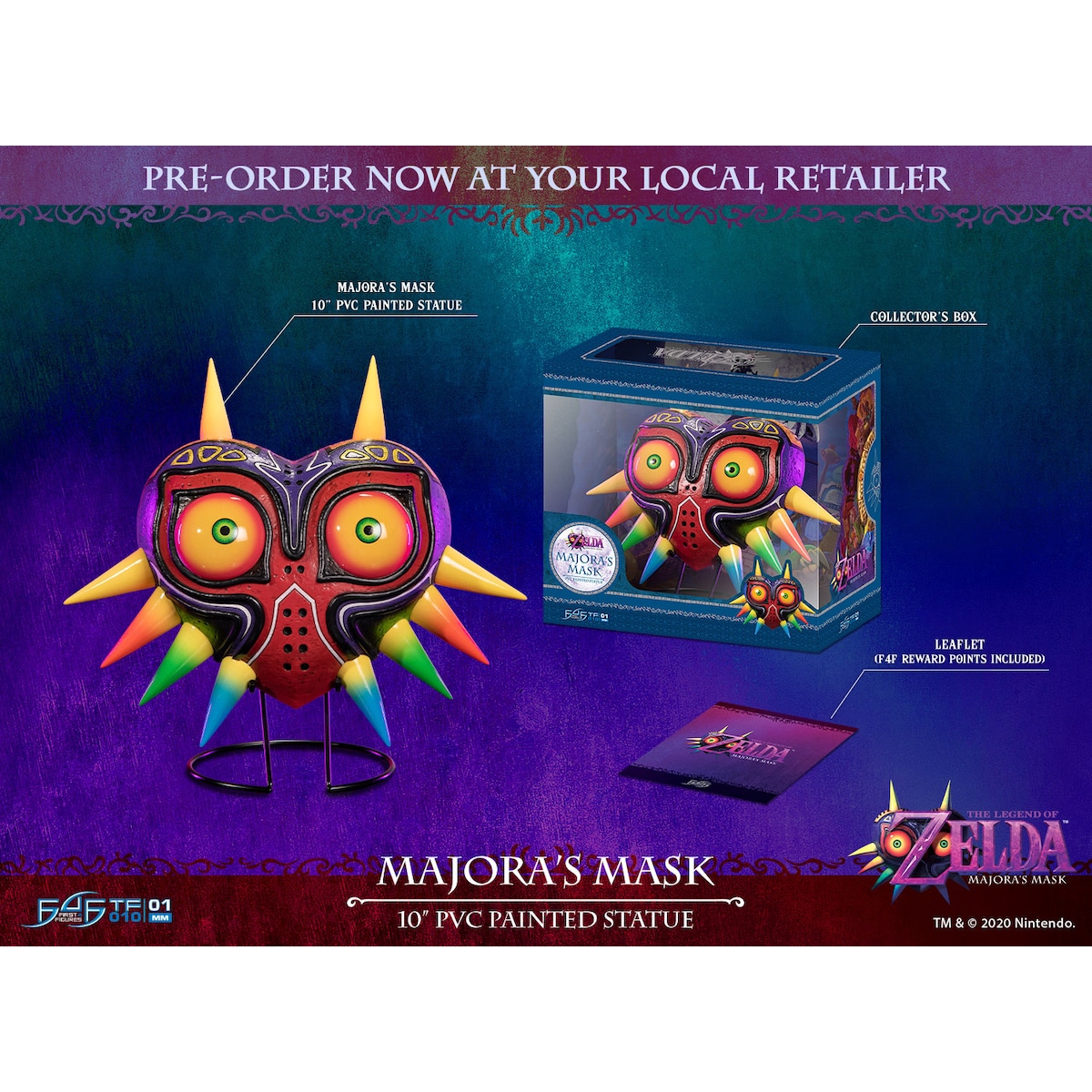 First 4 Figures Legend of Zelda actionfigur (Majora s Mask)