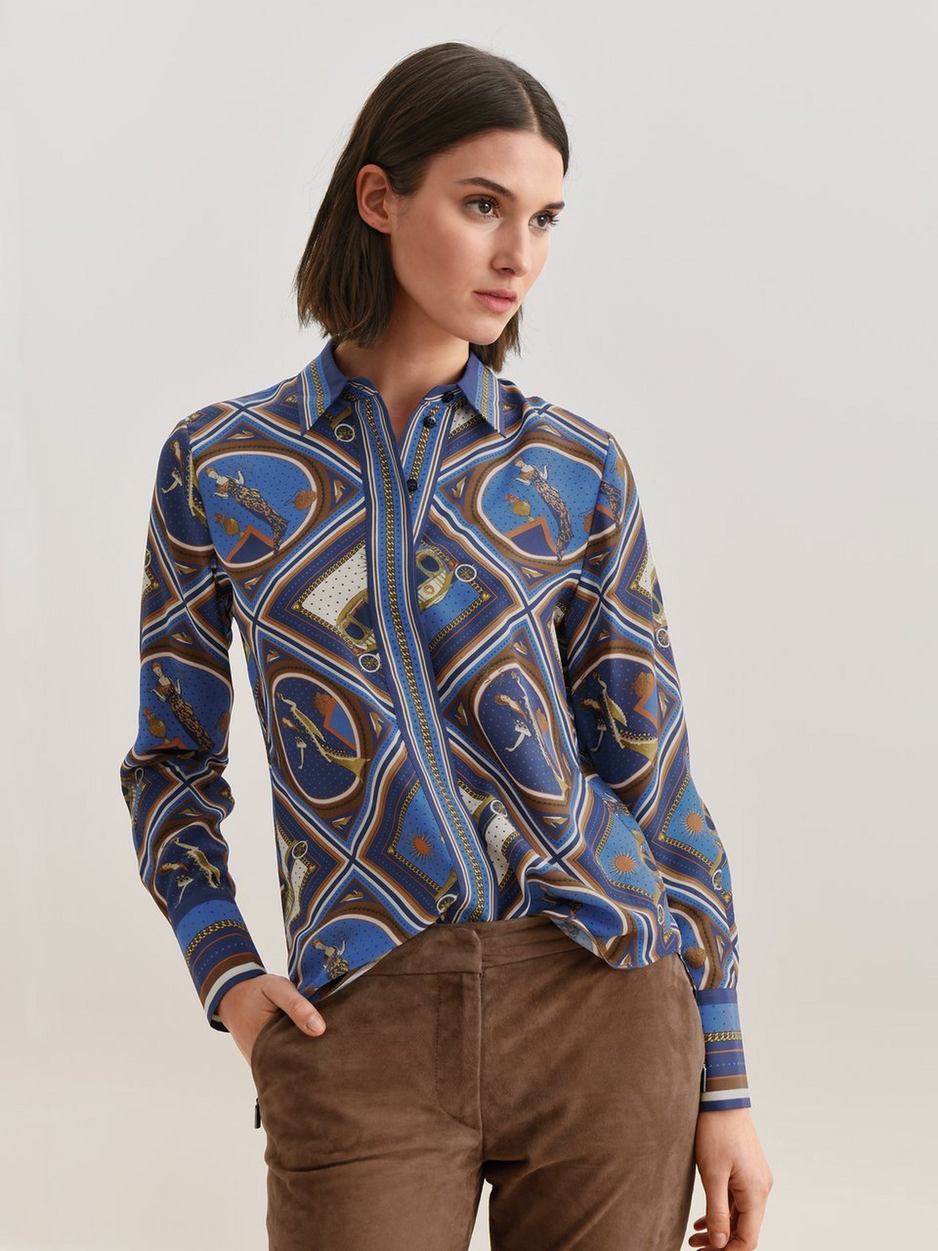 Long-Bluse