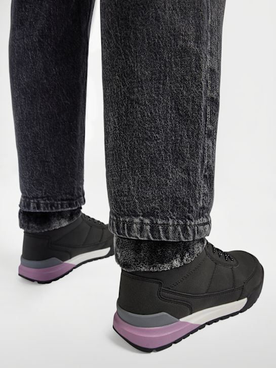 Vty Hoher Sneaker Schwarz