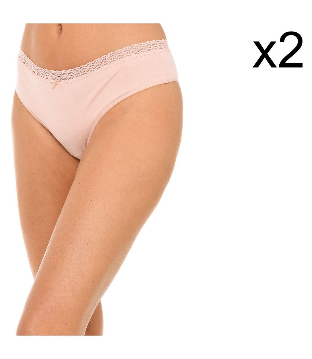 Pack-2 Brazilian panties Eco-Dim D09AK women