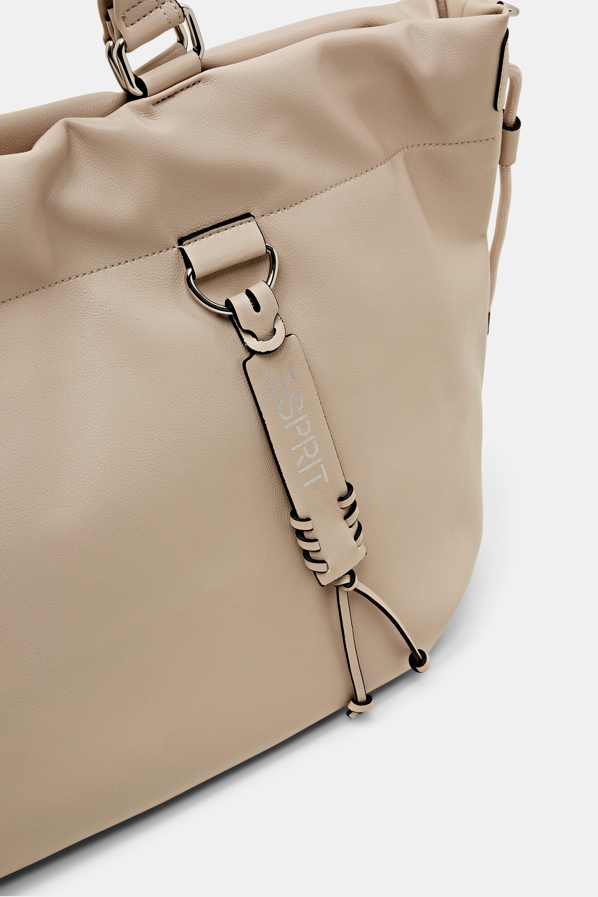 Grand sac fourre-tout en similicuir