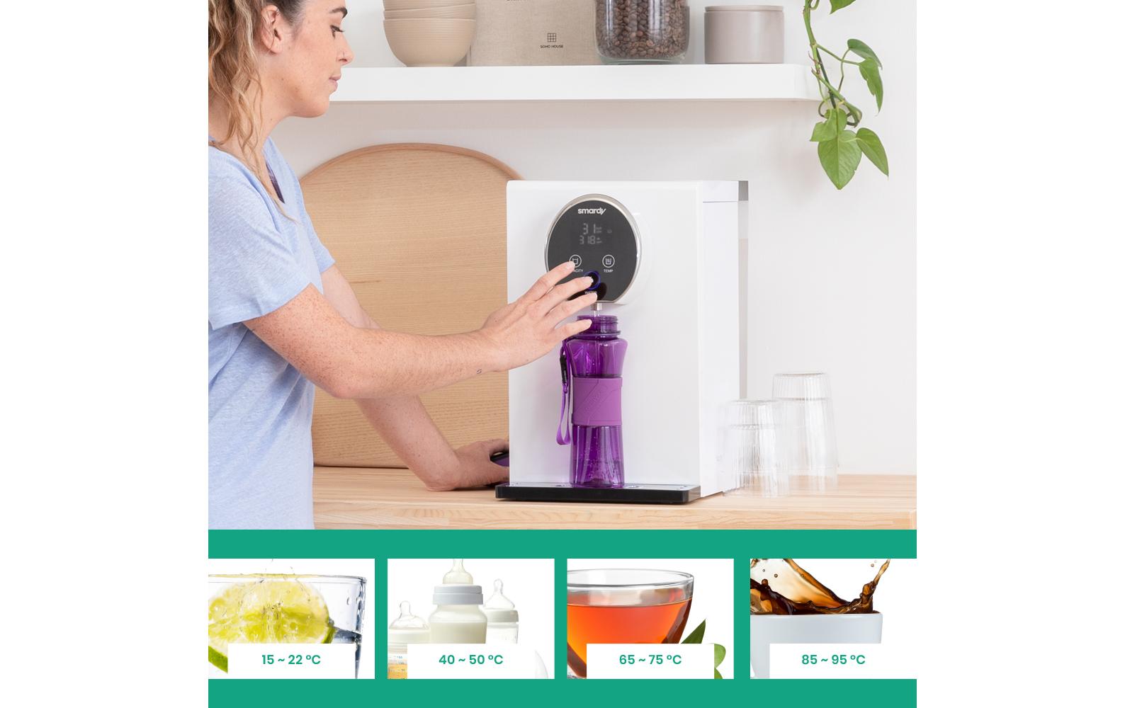 Wasserbar xiva Osmoseanlage<br>Plug&Play – aufstellen, Leitungswasser einfüllen und loslegen