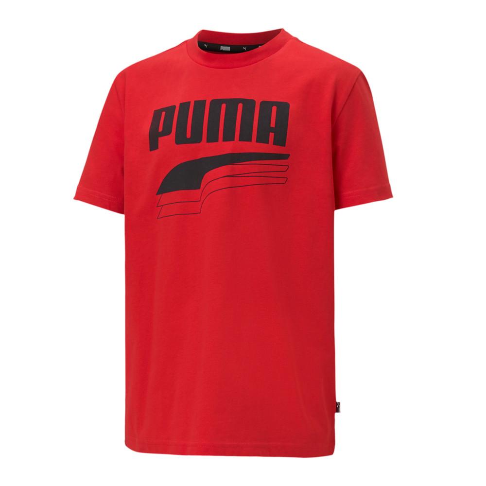 Puma T-shirt Rouge Garçon Puma Rebel Bold
