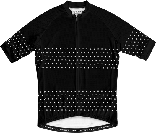 THE PRIVATEER Herren-Kurzarmtrikot  black  XL