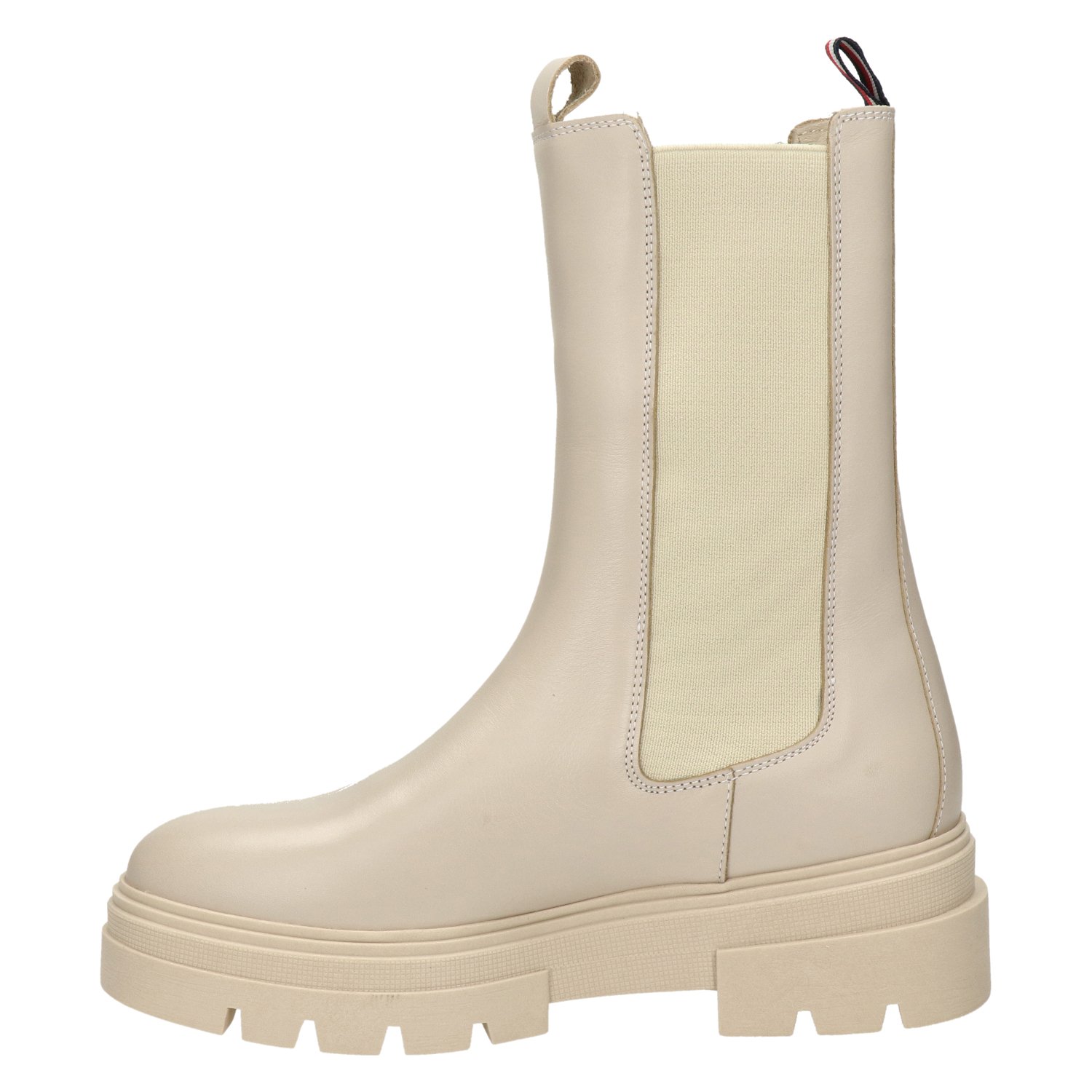 Tommy Hilfiger Monochromatic dames chelseaboot Tommy Hilfiger Beige