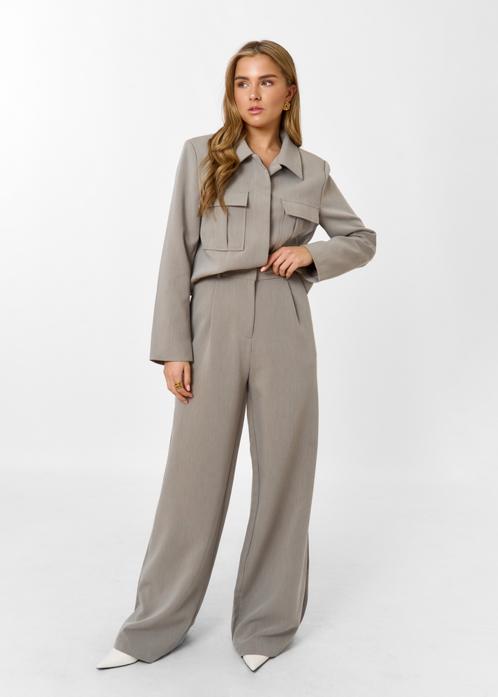 Tess pantalon taupe