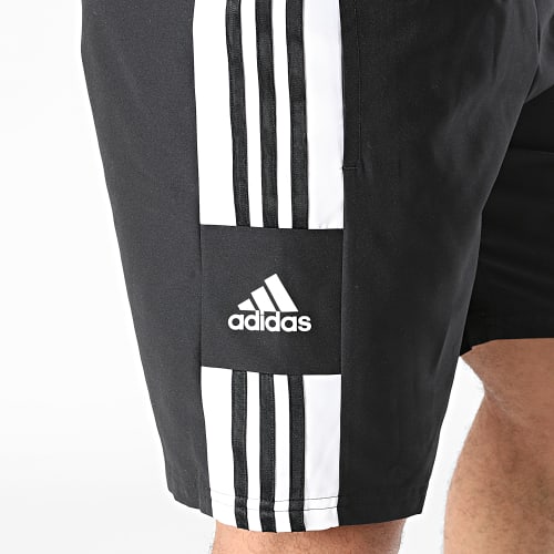 Short Jogging A Bandes GK9557 Noir