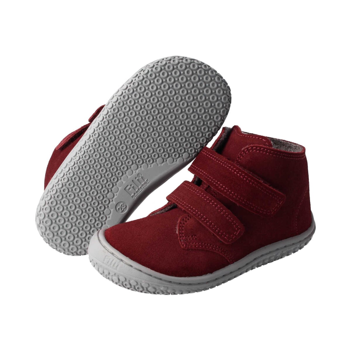 SL40013-F3 berry SNAIL velours fleece velcro Weite/S