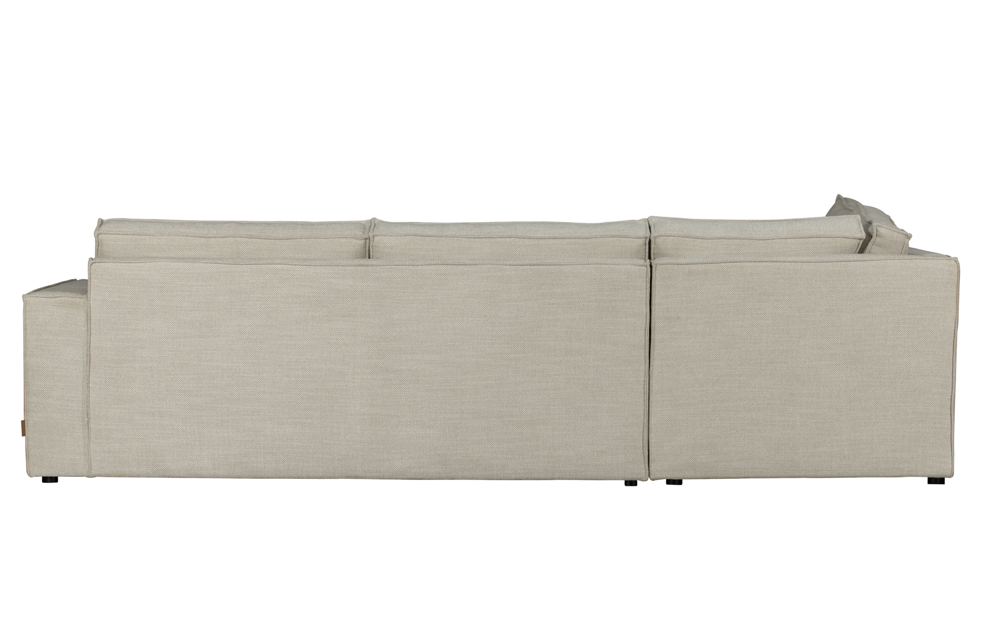 Hoekbank Freddie links - Naturel