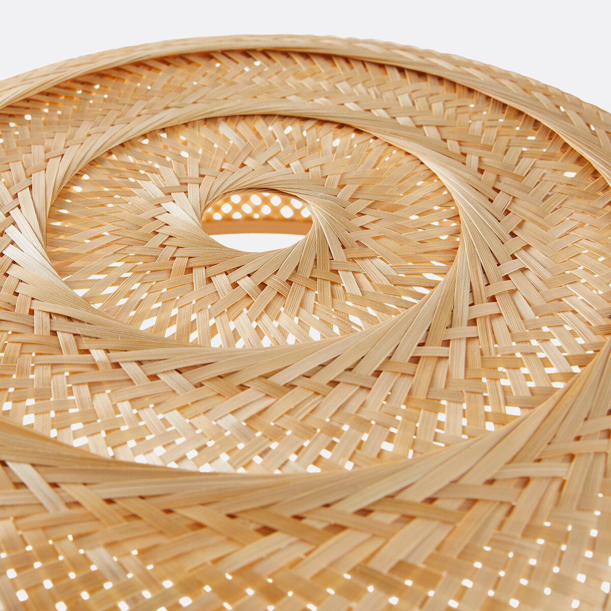 LA REDOUTE INTERIEURS<br>Luminária pendente em bambu Ø40 cm, Katia