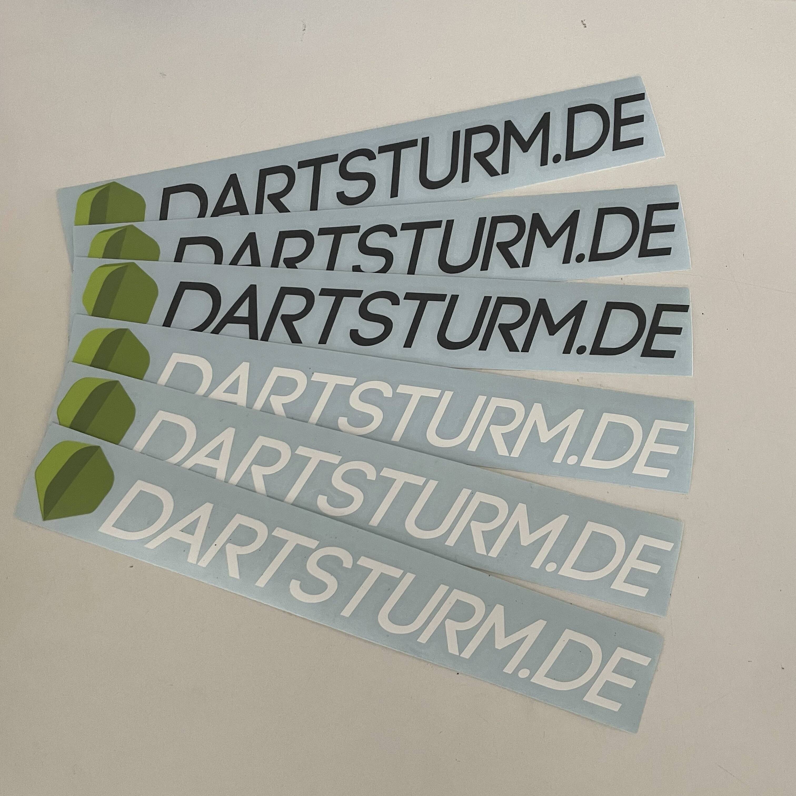 DartSturm - Geplotterte Aufkleber