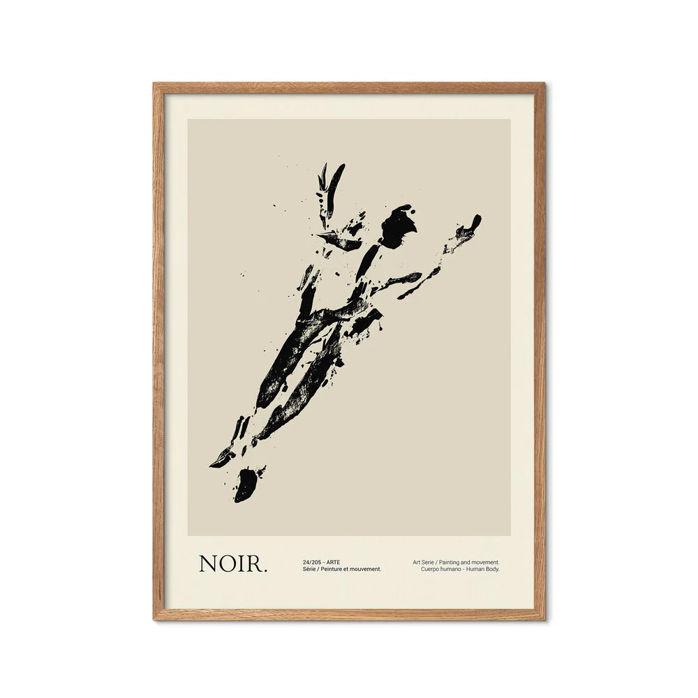 Poster & Frame  Noir plakat, beige - 50x70 cm
