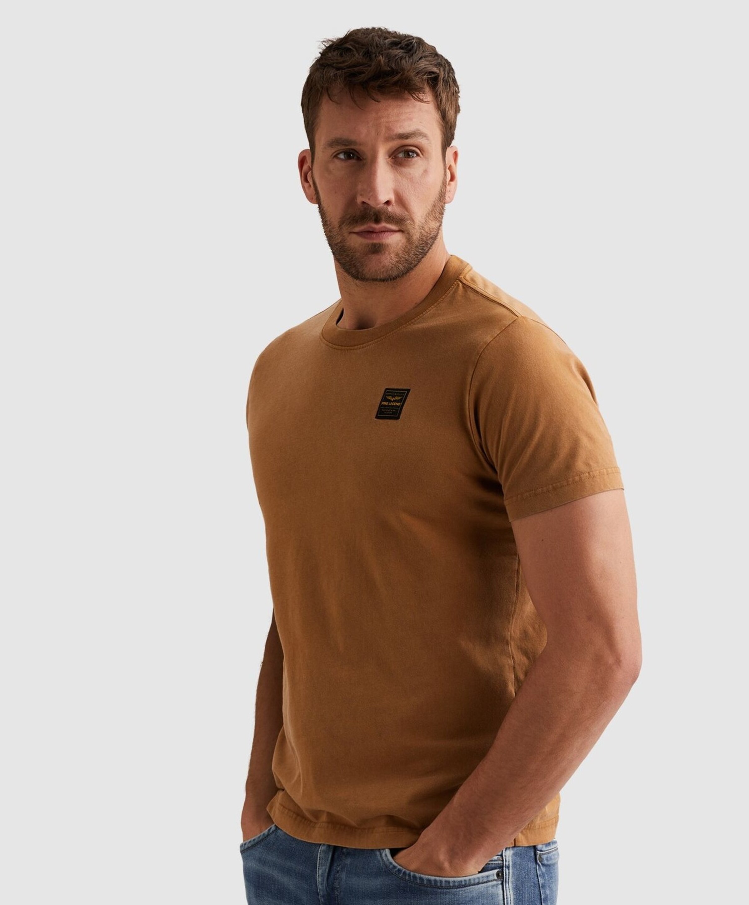 PME Legend Heren T-shirt bruin