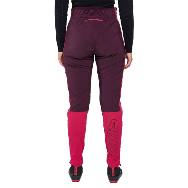Pantalon ski de fond SWIX HORIZON PANT W DARK AUBERGINE/CERISE