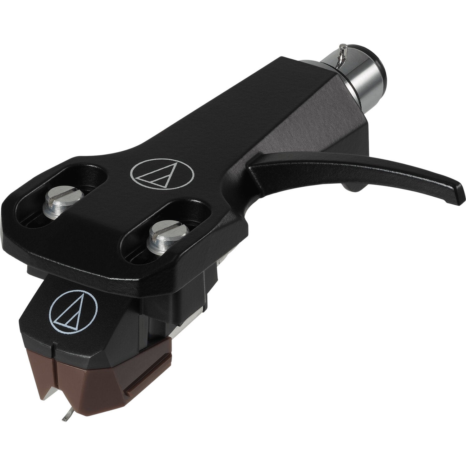 Audio Technica AT-VM95SH/H MM cartridge gemonteerd op headshell, Shibata naald