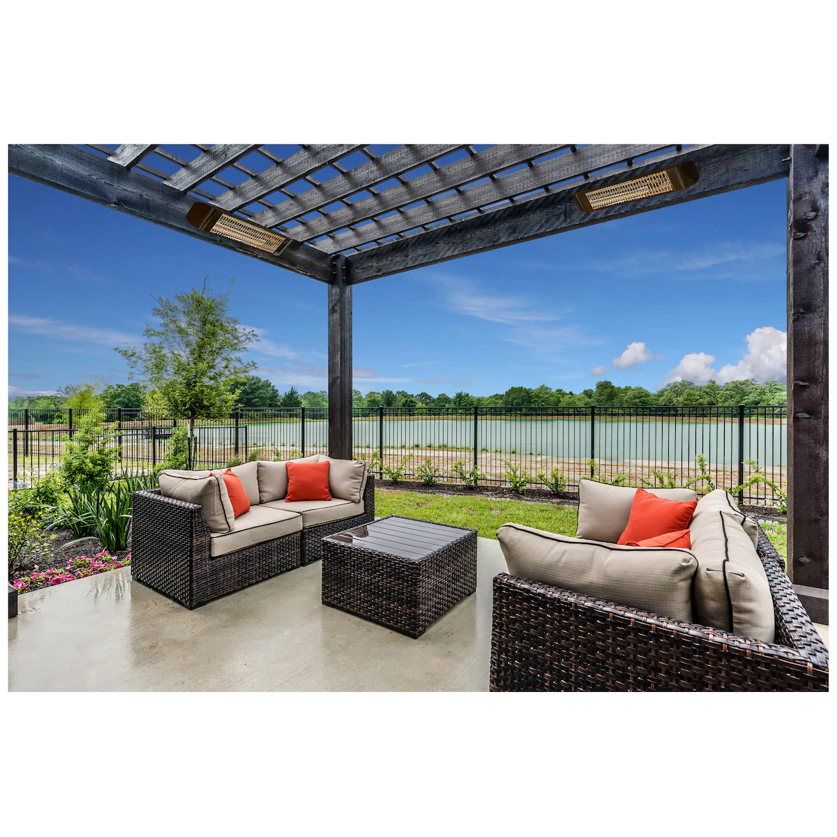 Provida Calor 2400W terrassevarmer PVCA2400BLK (sort)